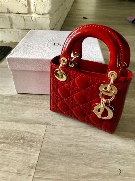 lady dior red mini|mini Lady Dior for sale.